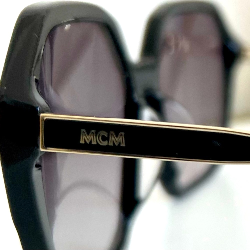 MCM Black Sunglasses with case